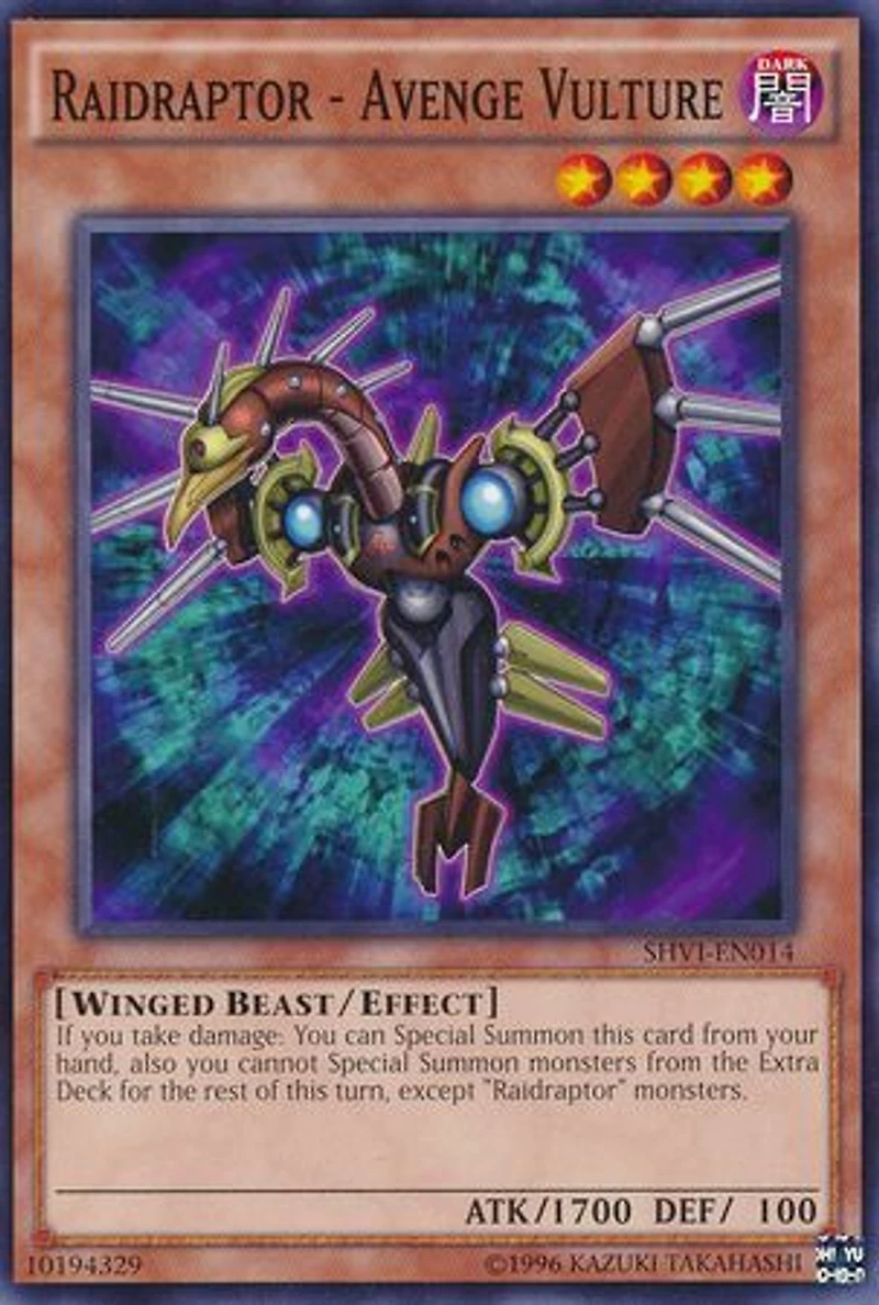 Raidraptor - Avenge Vulture - SHVI-EN014 - Common - Unlimited Edition