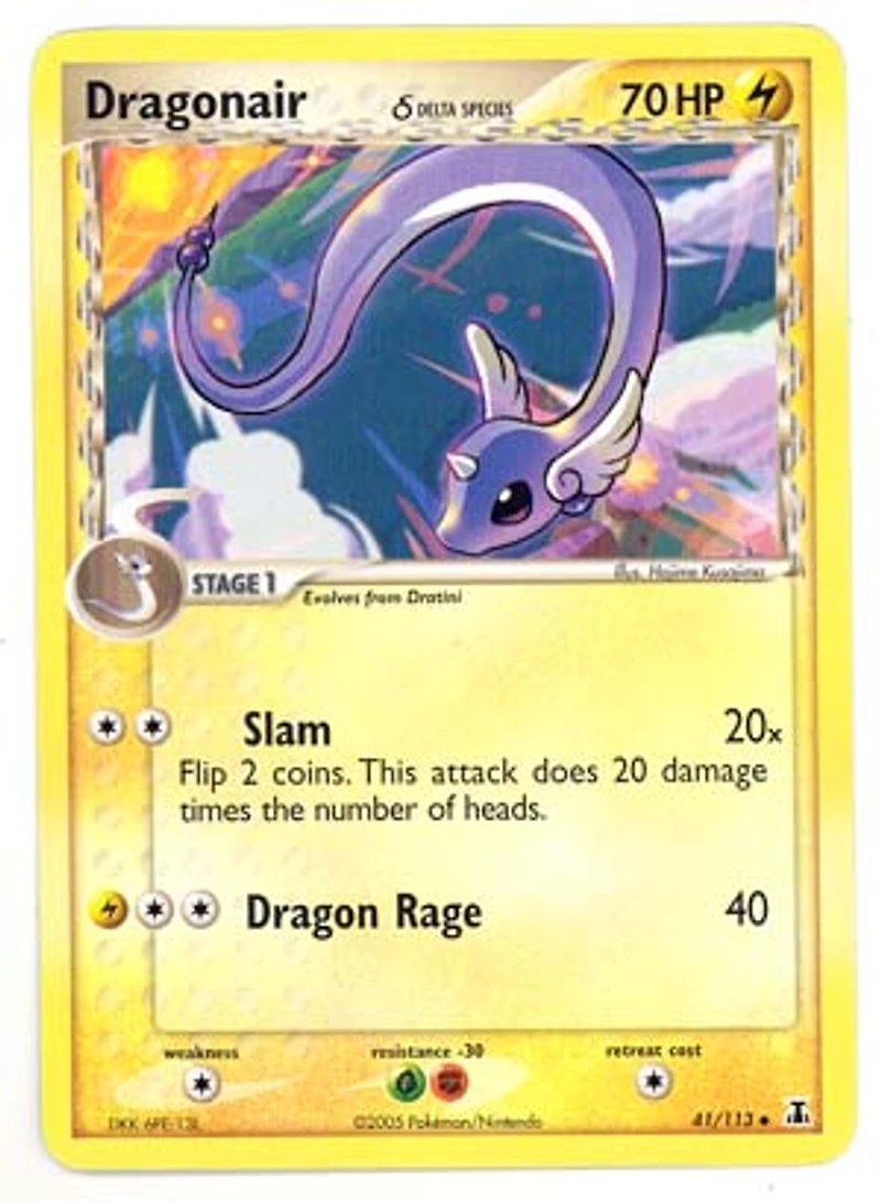 Dragonair (Delta) - 41/113 Uncommon