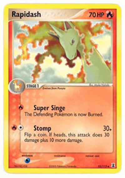Rapidash - 52/113 - Uncommon
