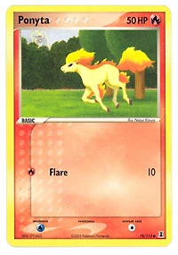 Ponyta - 78/113 Common