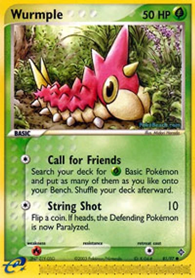 Wurmple - 81/97 Common