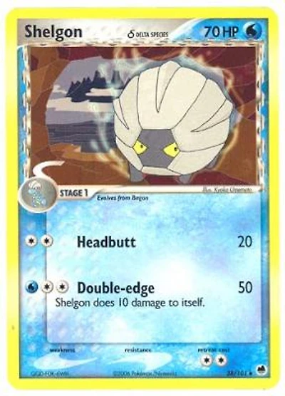 Shelgon (Delta Species) - 38/101 - Uncommon