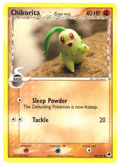 Chikorita (Delta Species) - 44/101 - Common