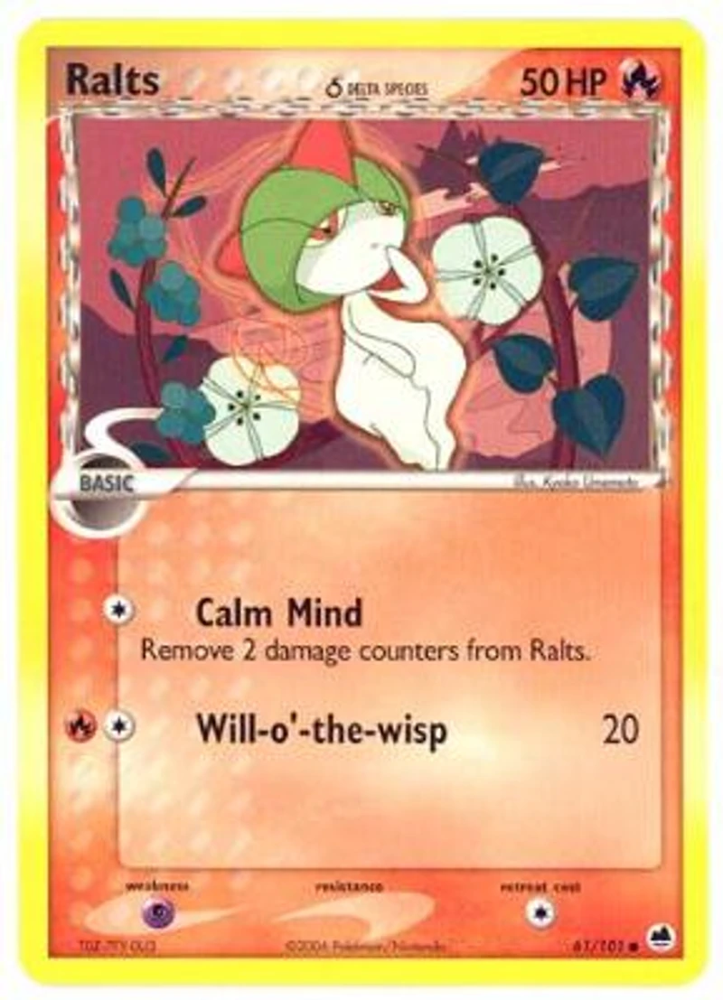 Ralts (Delta Species) - 61/101 Common
