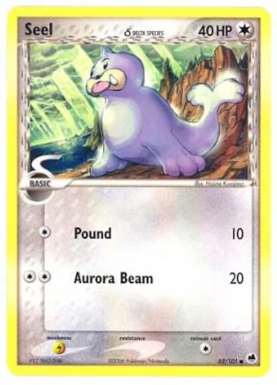 Seel (Delta Species) - 62/101 - Common