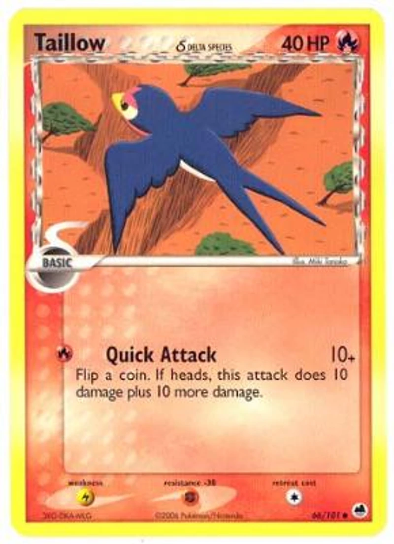 Taillow (Delta Species) - 66/101 Common