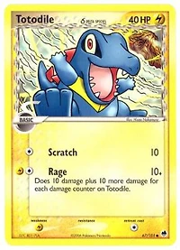 Totodile (Delta Species) - 67/101 Common