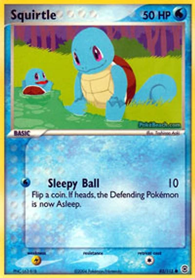 Squirtle - 82/112 - Common