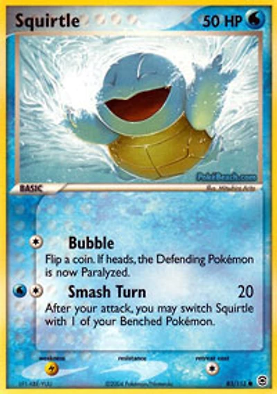 Squirtle - 83/112 Common