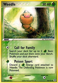 Weedle - 86/112 Common