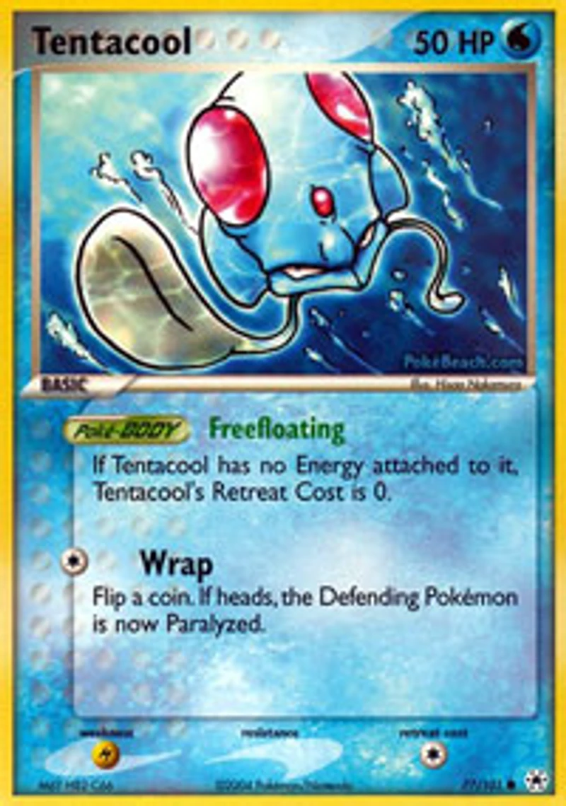 Tentacool - 77/101 Common