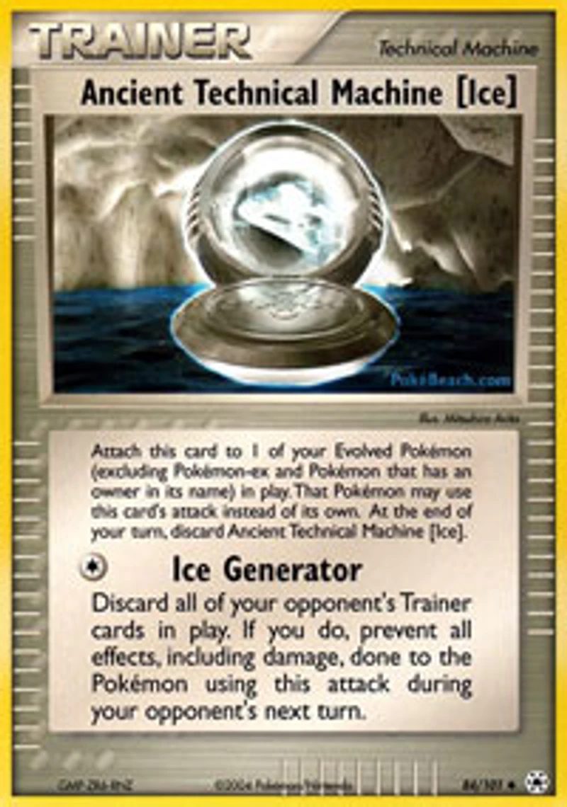 Ancient Technical Machine [Ice] - 84/101 Uncommon