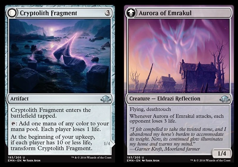 Cryptolith Fragment // Aurora of Emrakul