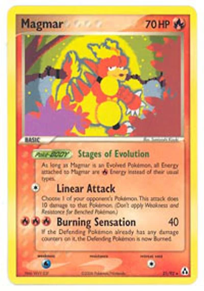 Magmar - 21/92 - Rare