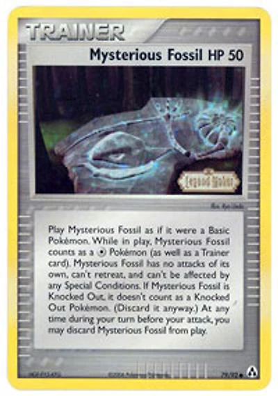 Mysterious Fossil - 79/92 Common