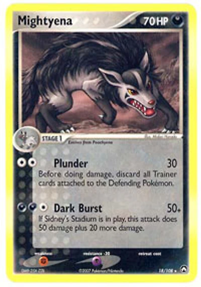 Mightyena - 18/108 Rare