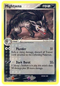 Mightyena - 18/108 Rare