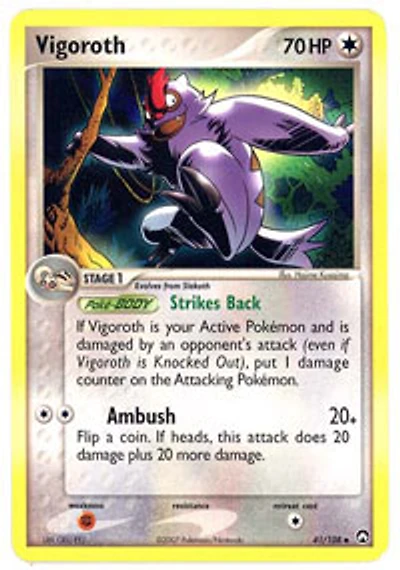 Vigoroth - 41/108 Uncommon