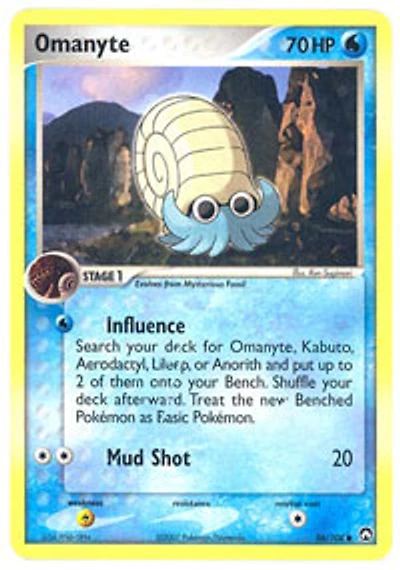 Omanyte - 56/108 - Common