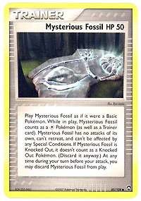 Mysterious Fossil - 85/108 Common