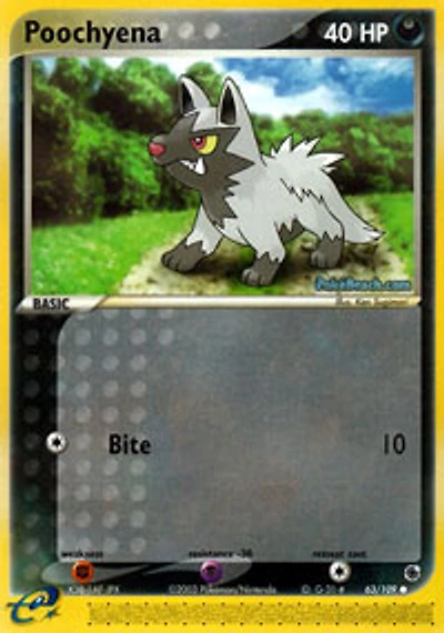 Poochyena - 63/109 Common