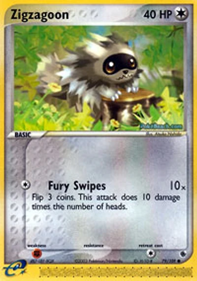 Zigzagoon - 79/109 - Common