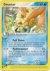 Omastar - 19/100 - Rare