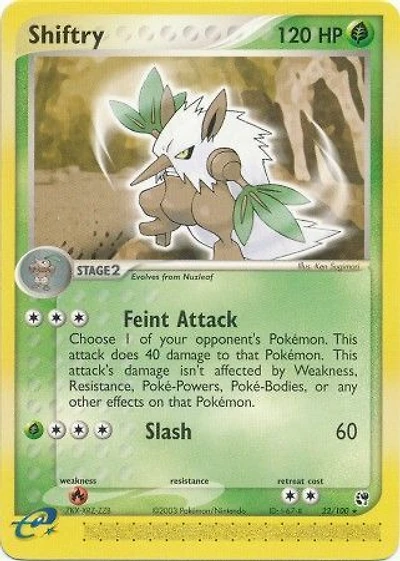 Shiftry - 22/100 Rare