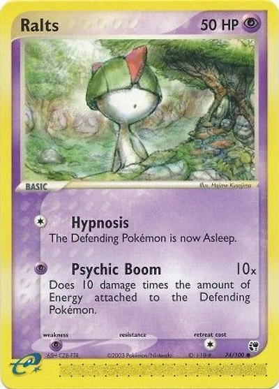 Ralts - 74/100 Common
