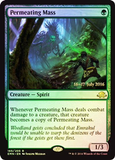 Permeating Mass - Foil - Prerelease Promo