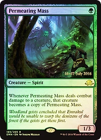 Permeating Mass - Foil - Prerelease Promo