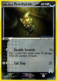 Team Aqua's Poochyena - 54/95 Common