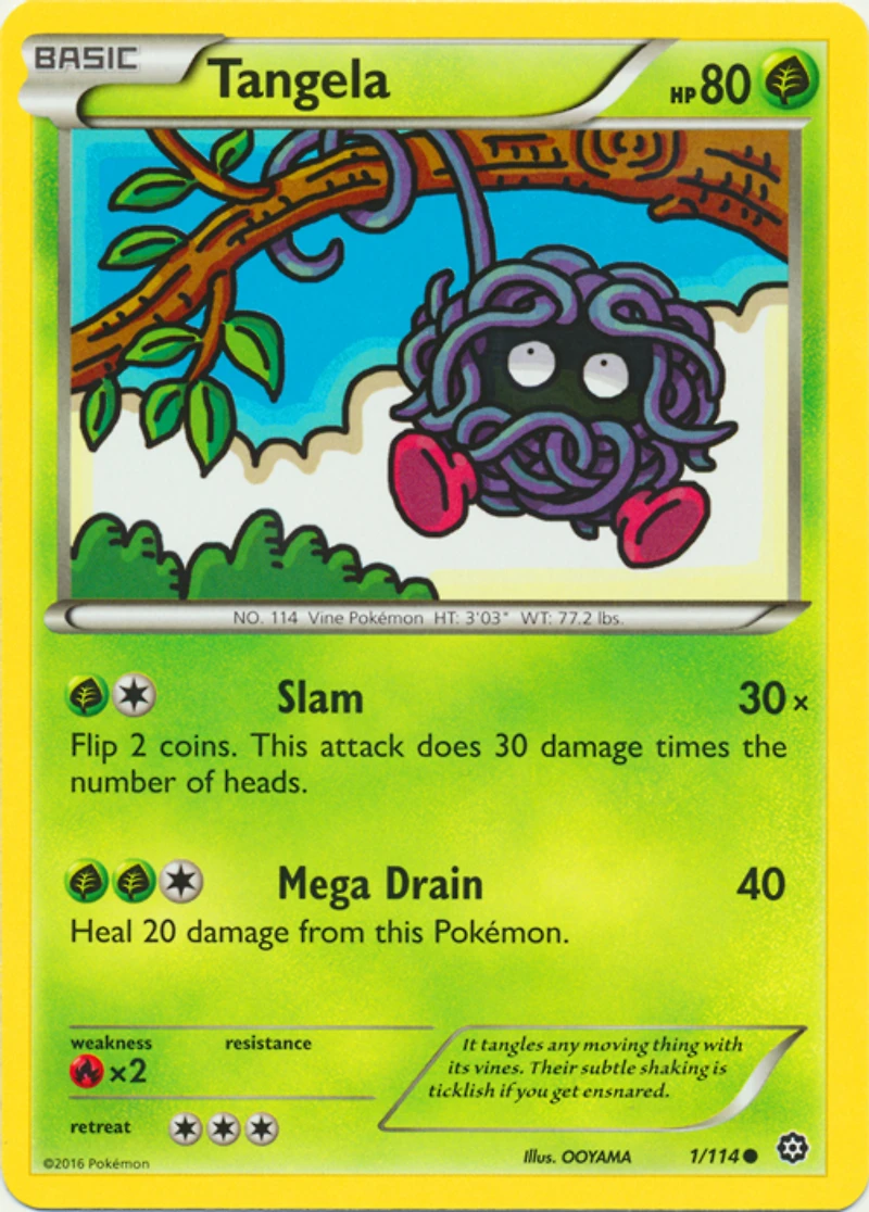 Tangela - 1/114 Common