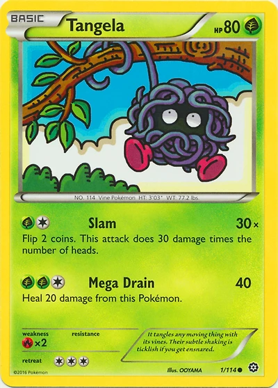 Tangela - 1/114 Common