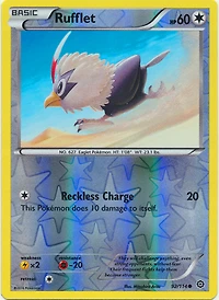 Rufflet - 92/114 - Common - Reverse Holo