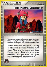 Team Magma Conspirator - 82/95 Uncommon