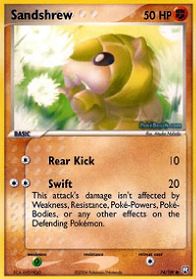 Sandshrew - 74/109 Common