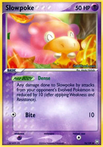 Slowpoke - 76/109 - Common