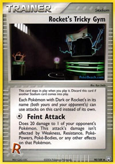 Rocket's Tricky Gym - 90/109 - Uncommon