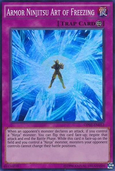 Armor Ninjitsu Art of Freezing - OP02-EN012 - Super Rare
