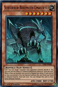 Subterror Behemoth Umastryx - TDIL-EN083 - Ultra Rare - 1st Edition