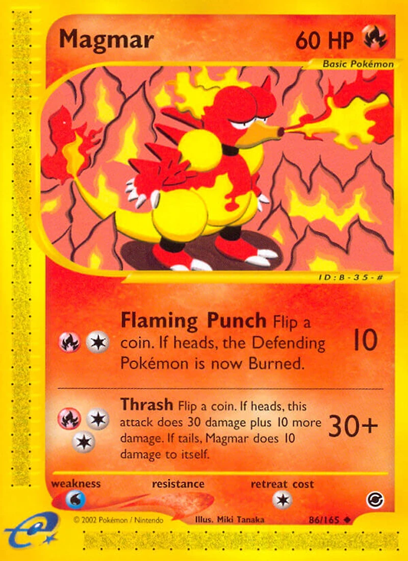 Magmar - 86/165 Uncommon