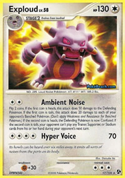 Exploud - 17/106 - Rare