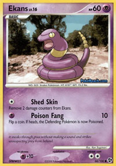 Ekans - 66/106 Common
