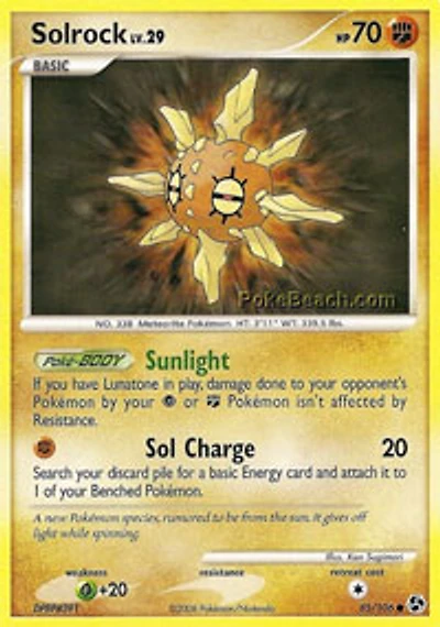 Solrock - 85/106 - Common