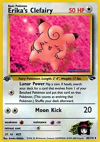 Erika's Clefairy - 40/132 - Uncommon - 1st Edition