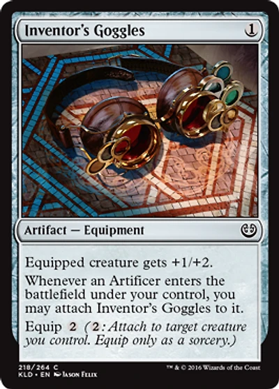 Inventor's Goggles - Foil