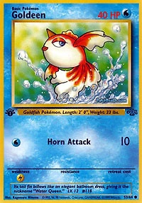 Goldeen - 53/64 - Common - 1st Edition