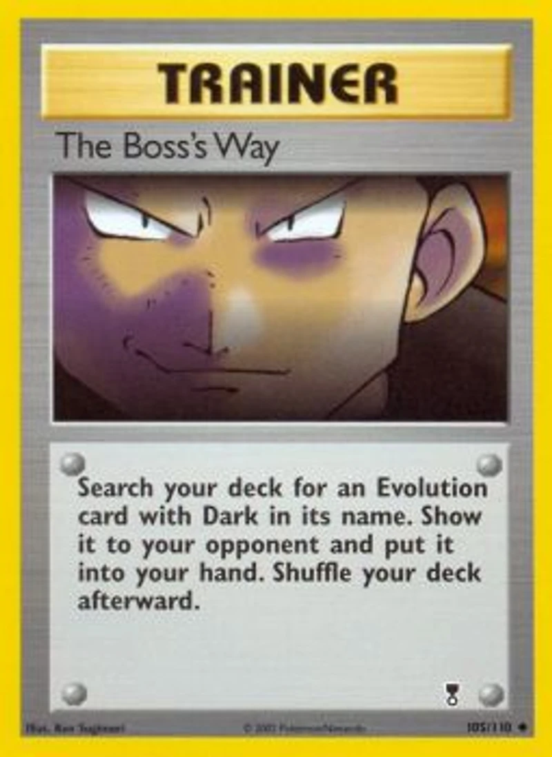 The Boss's Way - 105/110 Uncommon