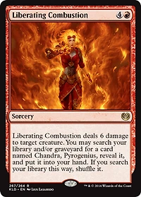 Liberating Combustion - Planeswalker Deck Exclusive